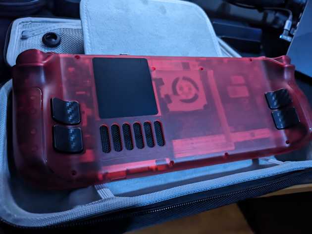 Custom Transparent Backplate